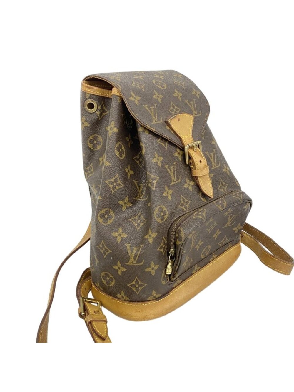 Louis Vuitton Backpack Monogram Montsouris MM Brown - Picture 2 of 10